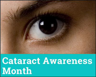June is cataract awareness month