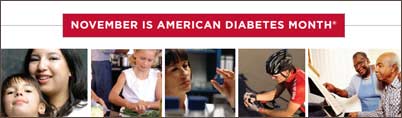November is American Diabetes Awareness Monty