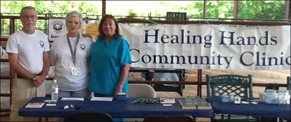 Volunteers at Healing Hands Free Clinic